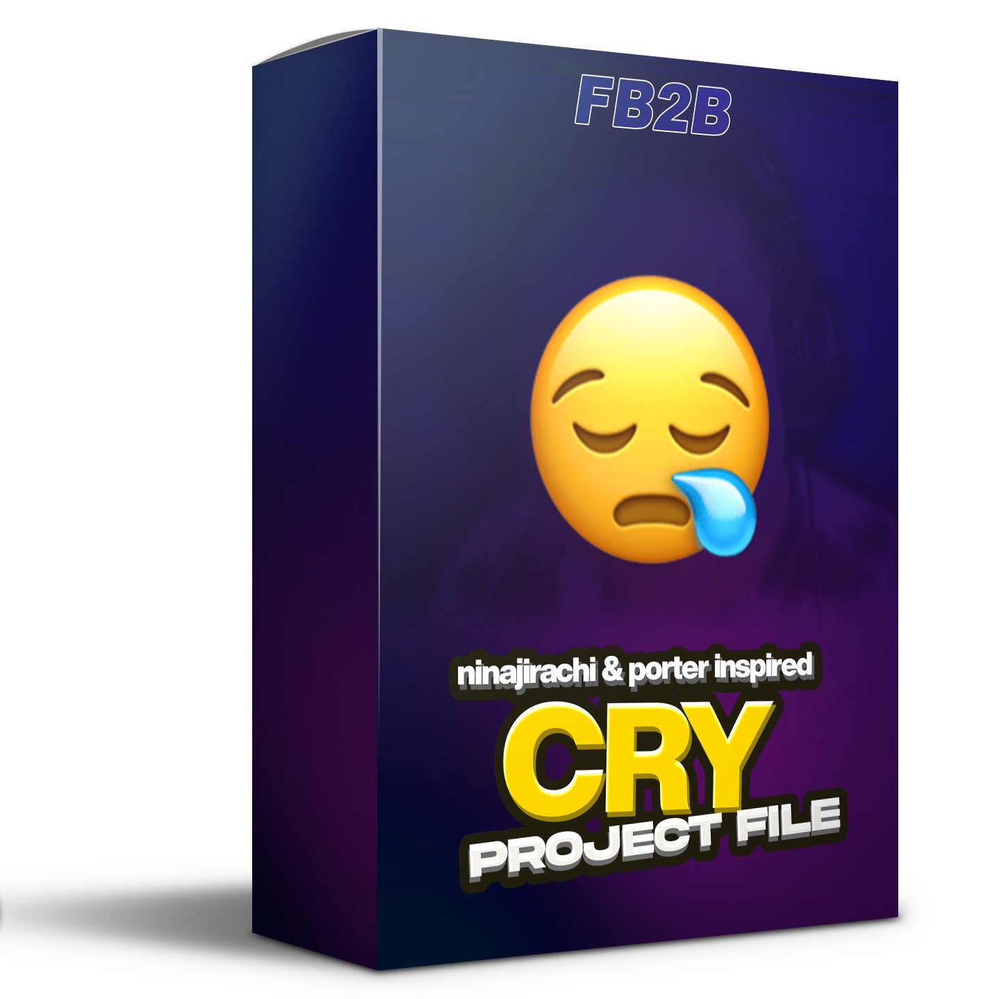 How to make EDM drop like Ninajirachi & Porter Project File, "CRY" product image (1)