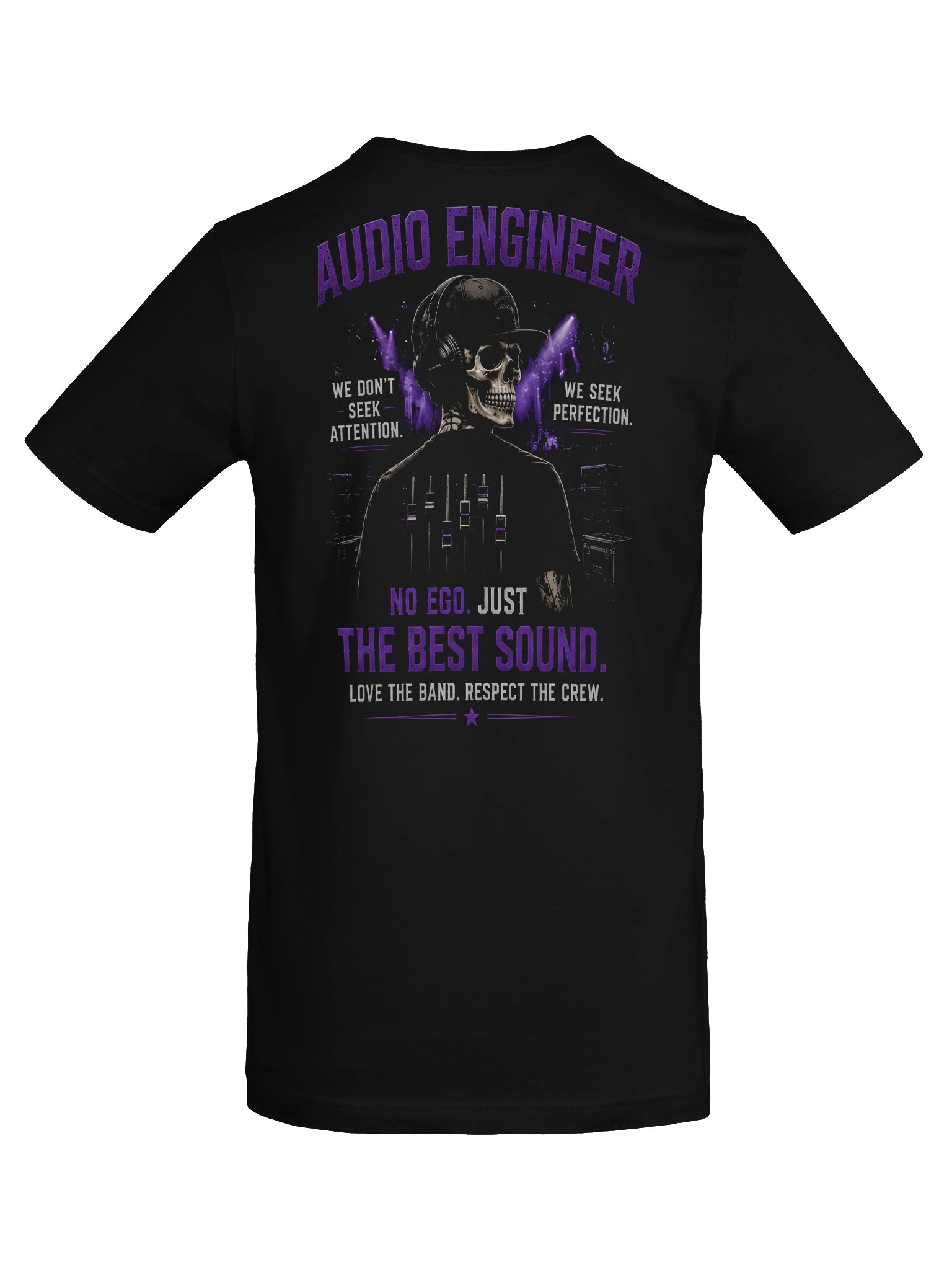 No Ego – Audio Engineer Tee product image (3)