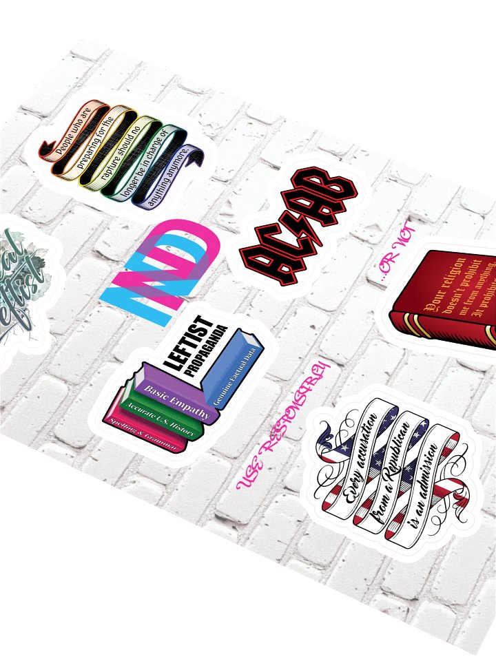 Leftist Sticker Sheet product image (2)