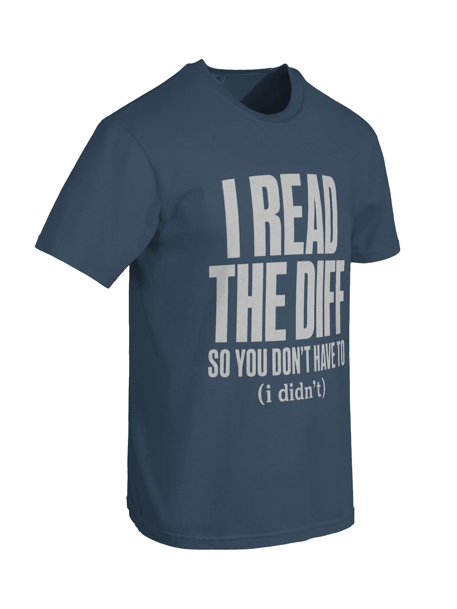 I Read The Diff Tee — view 22