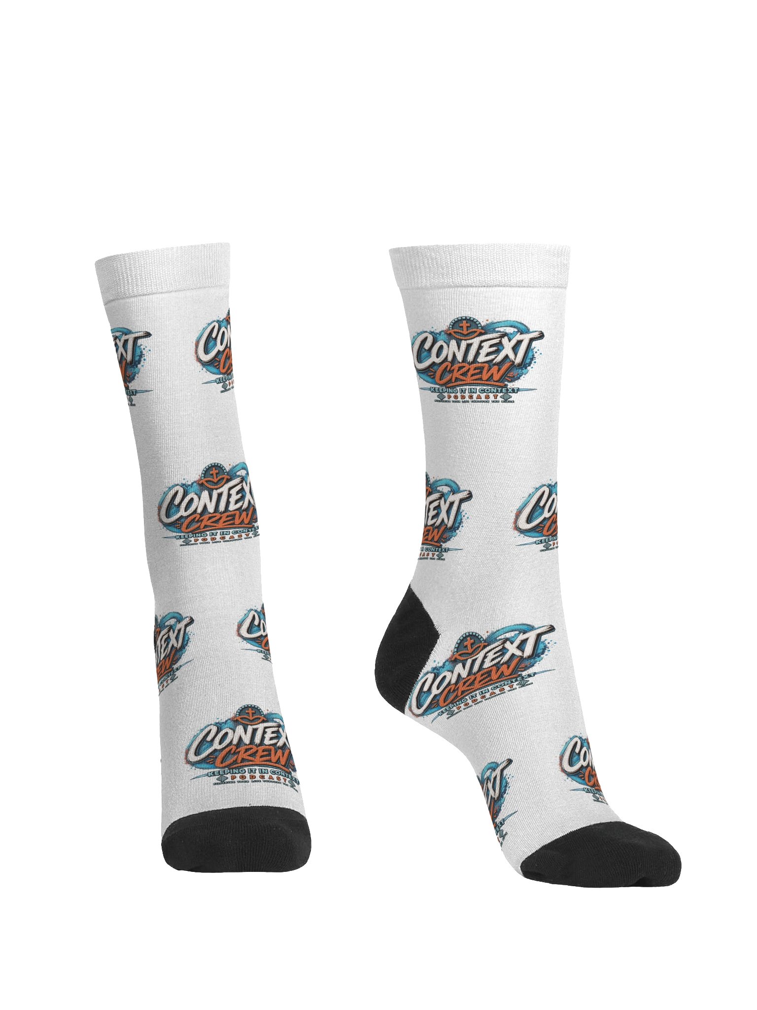 Context Crew Vintage Pattern Crew Socks product image (2)