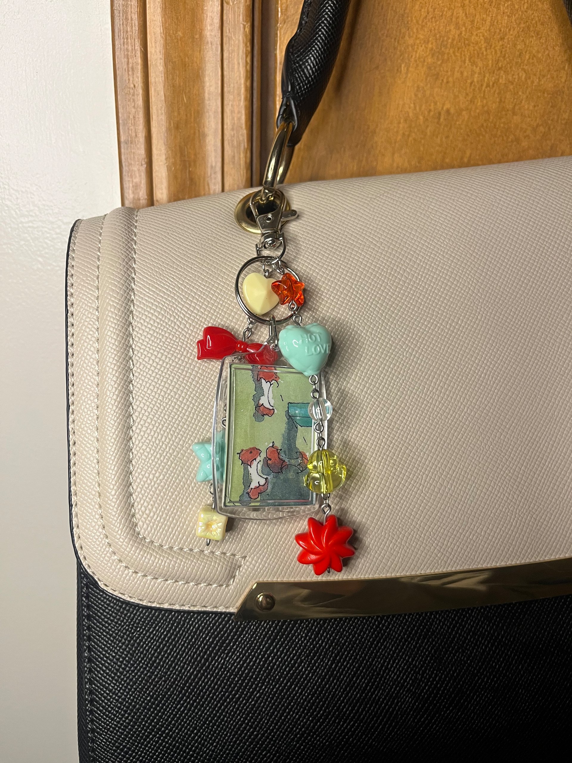 Piggy Portraits + Eaten Apples Deluxe Bag Charm product image (1)