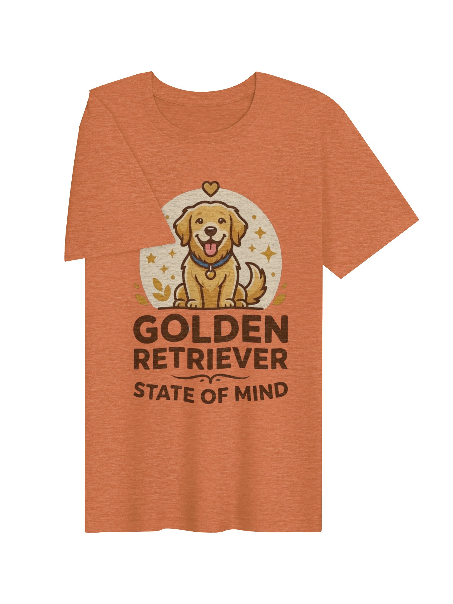 GOLDEN RETRIEVER STATE OF MIND T-SHIRT product image (16)