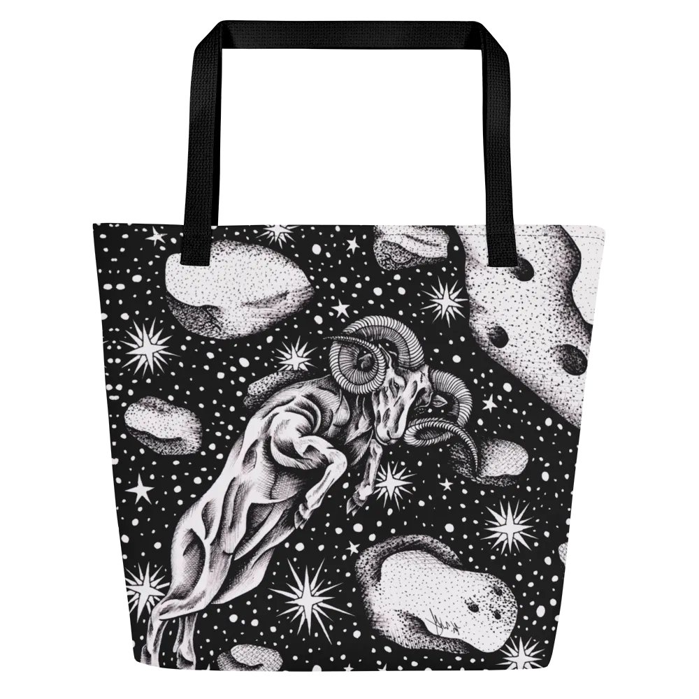 Aries Zodiac All Over Print Tote Bag product image (3)