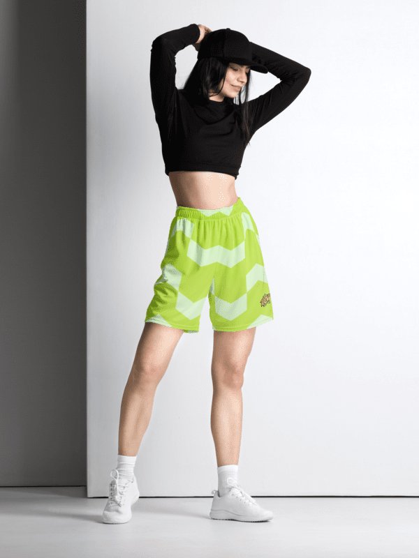 All-Over Print Recycled Unisex Mesh Shorts product image (2)