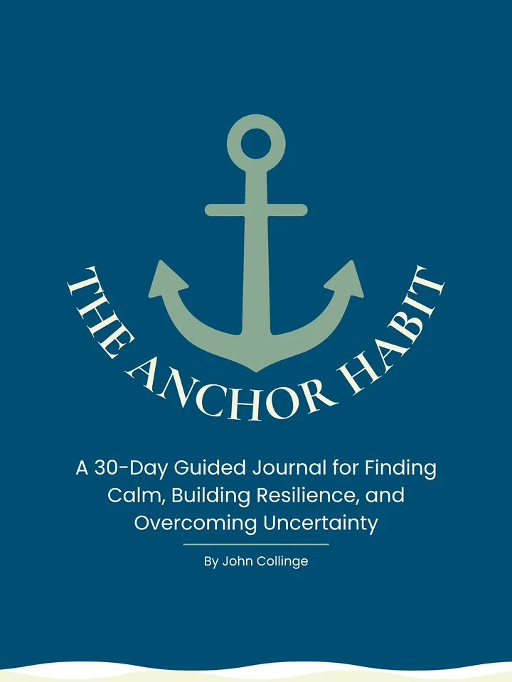 30-Day Guided Journal for Anxiety Relief | CBT Workbook (Digital Download) product image (1)