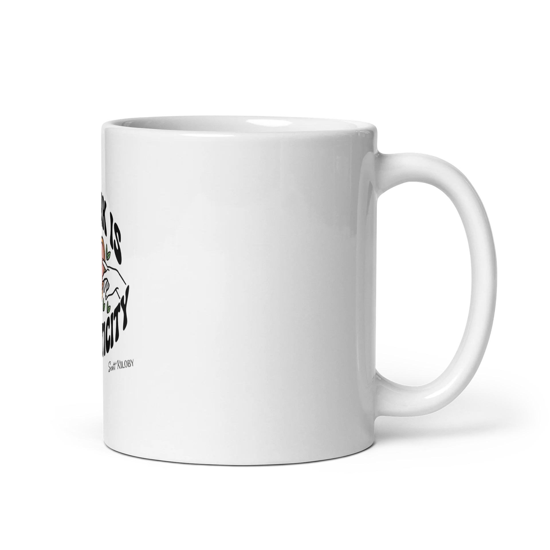 “My Kink Is Authenticity” White Coffee Mug product image (1)