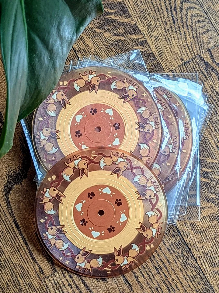 Eevee CD Coaster product image (1)