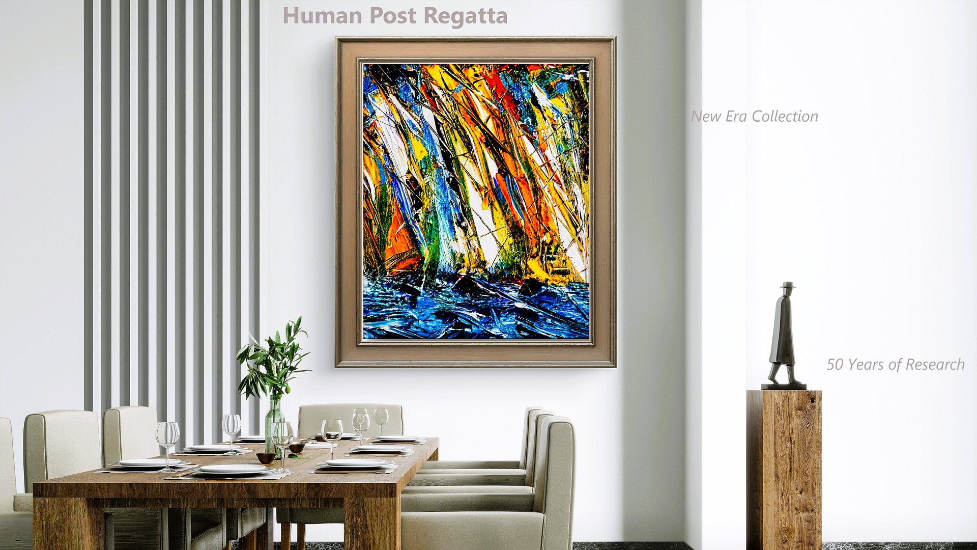 Human Post Regatta — Fine Art Print with Frame product image (145)