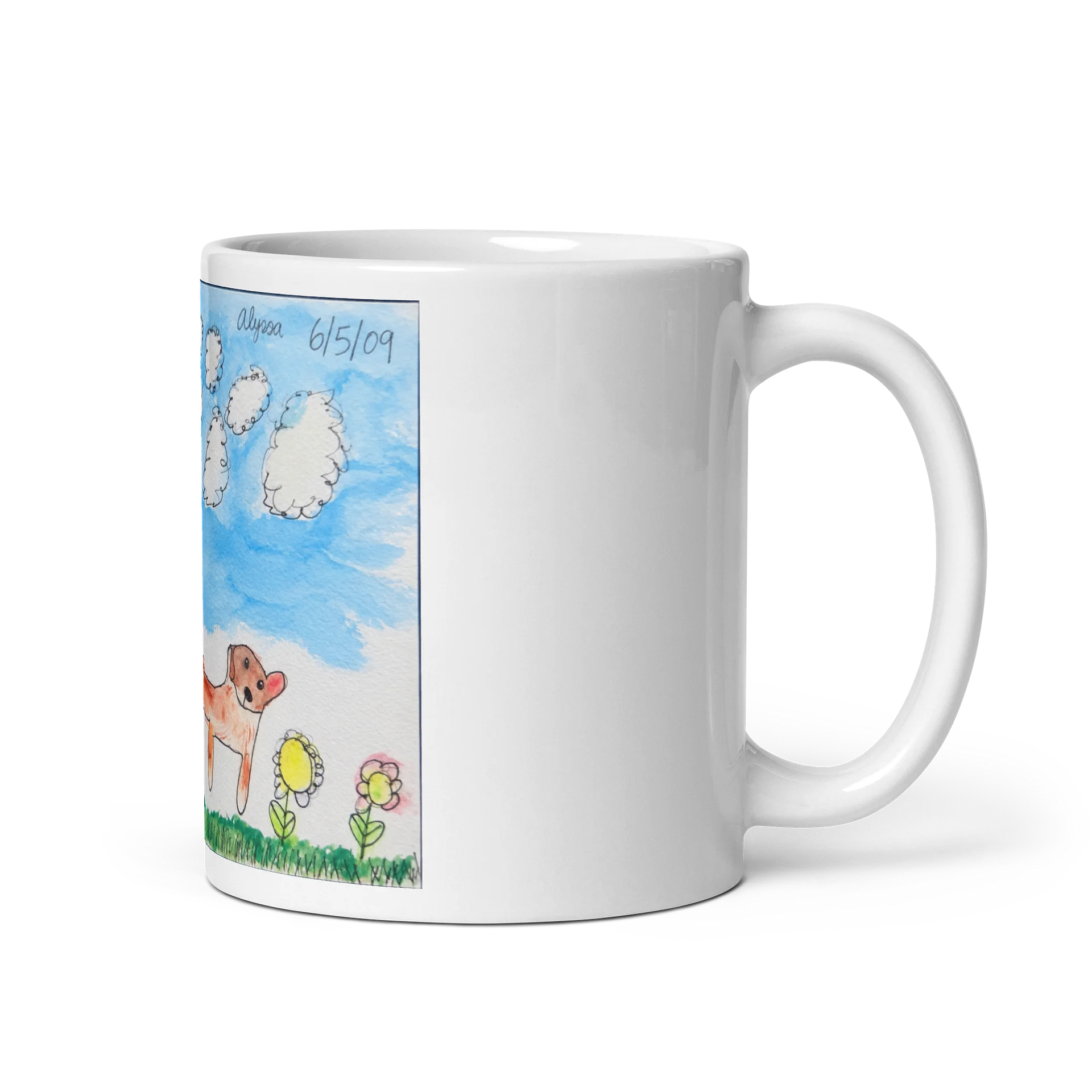 AK’s Beloved Chase in Doggy Heaven Mug product image (1)