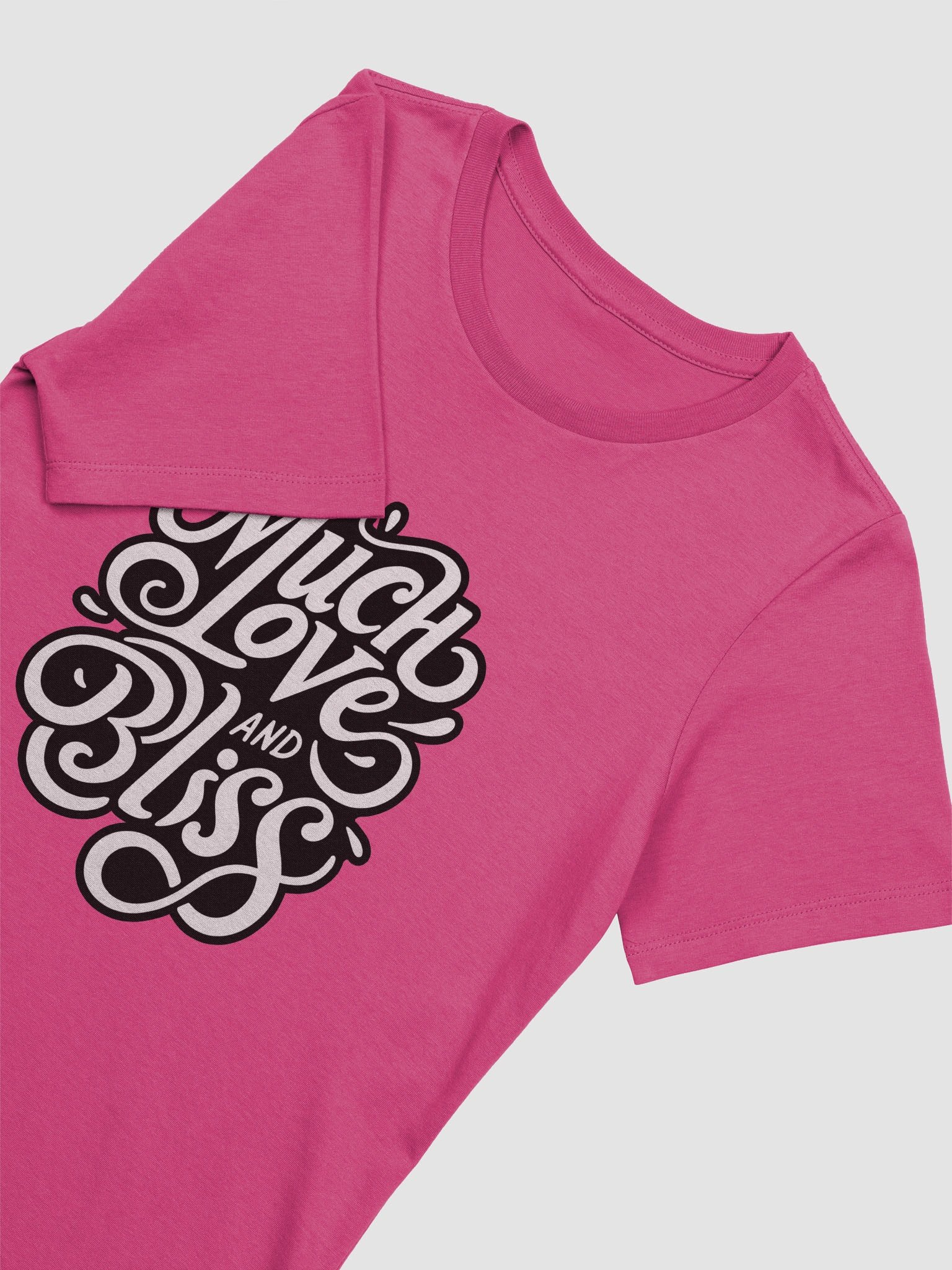 T-Shirt Supersoft Women's Relaxed-fit - Much Love And Bliss product image (3)