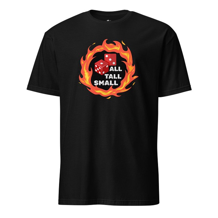FIERY DICE ALL TALL SMALL CASINO TEE product image (1)