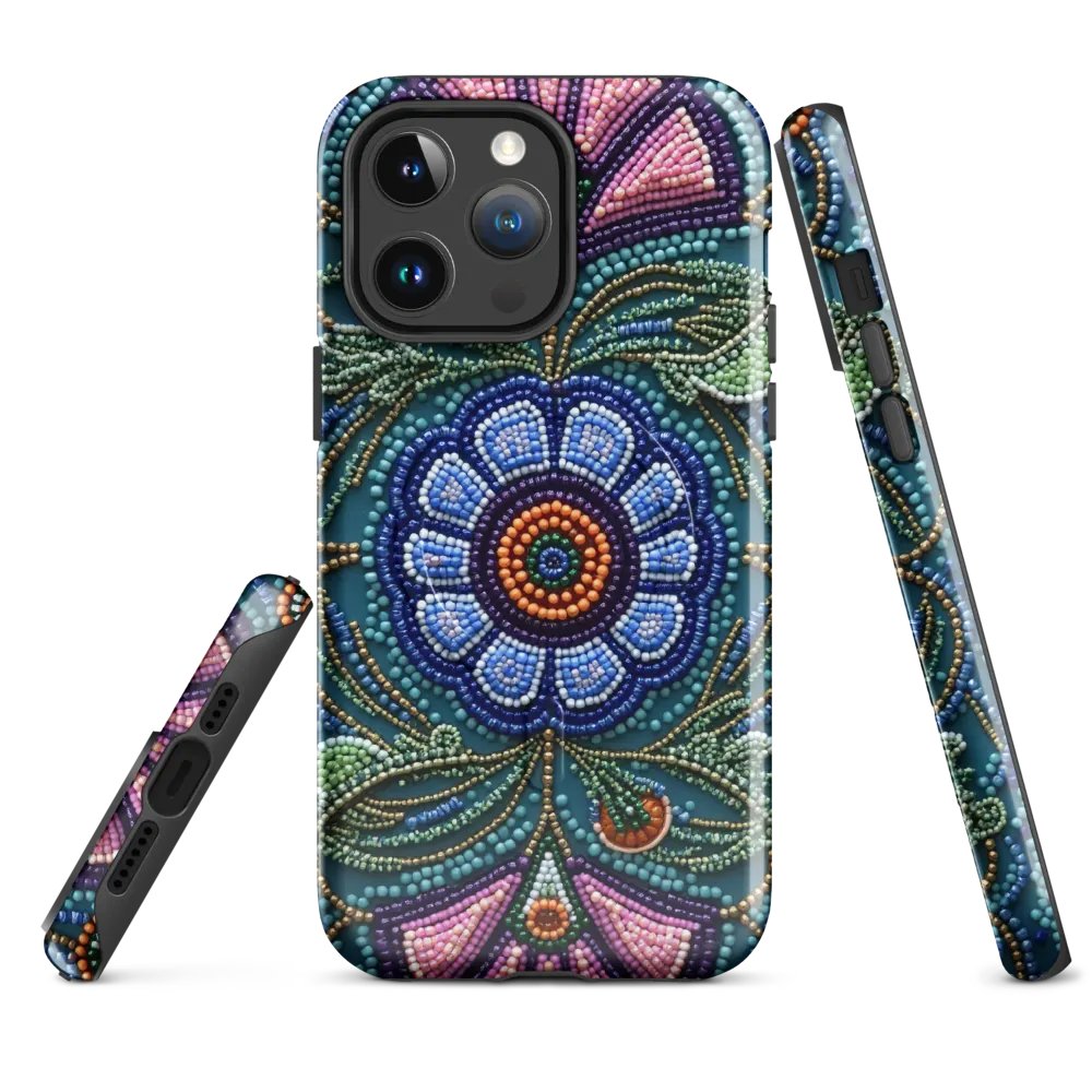 Floral Beaded Embroidery iPhone® Case product image (1)