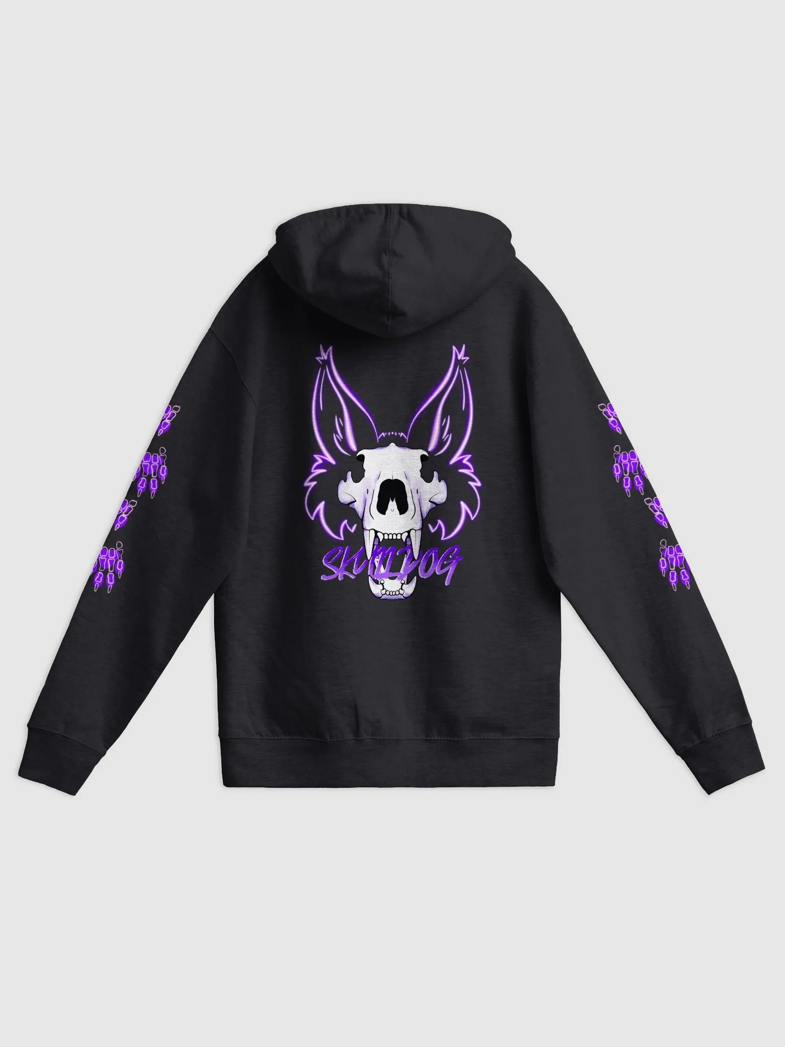 Skull Dog Zip Hoodie product image (2)