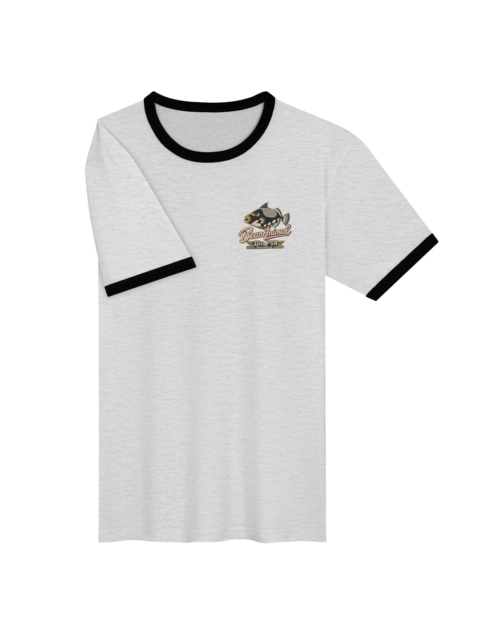 BeanAnimal 35th PSU Tactical Misinformation Squadron Ringer Tee product image (15)