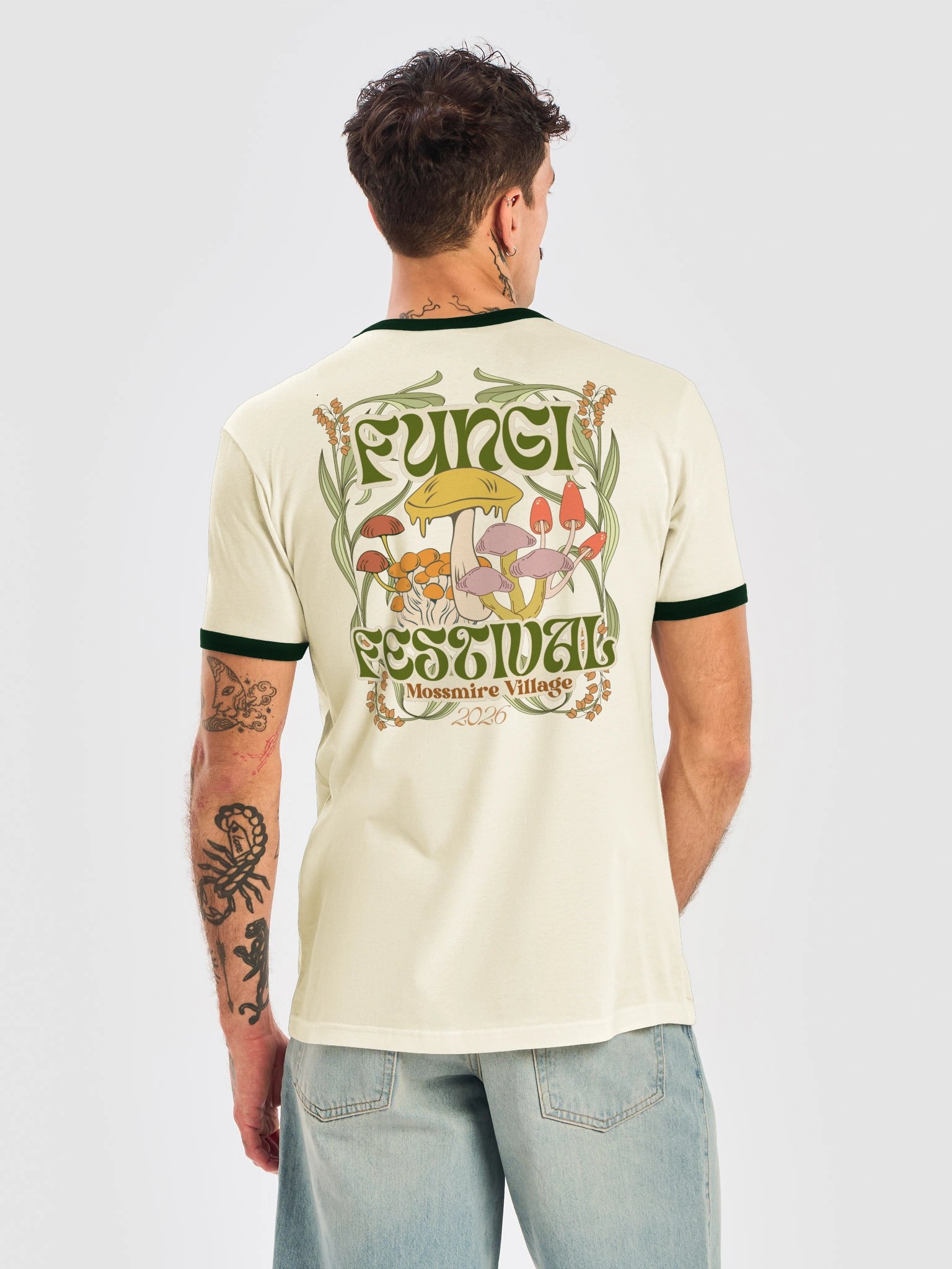 Chef's Table SMP: Mossmire Fungi Festival Ringer T-shirt product image (2)