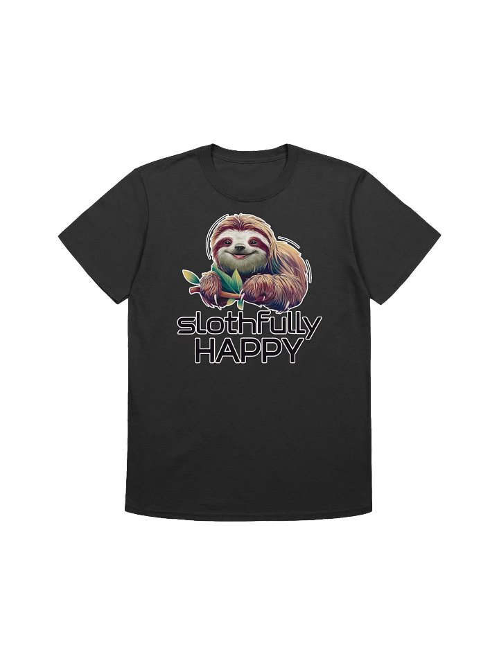 Sloth Lover - Slothfully Happy T-Shirt product image (2)