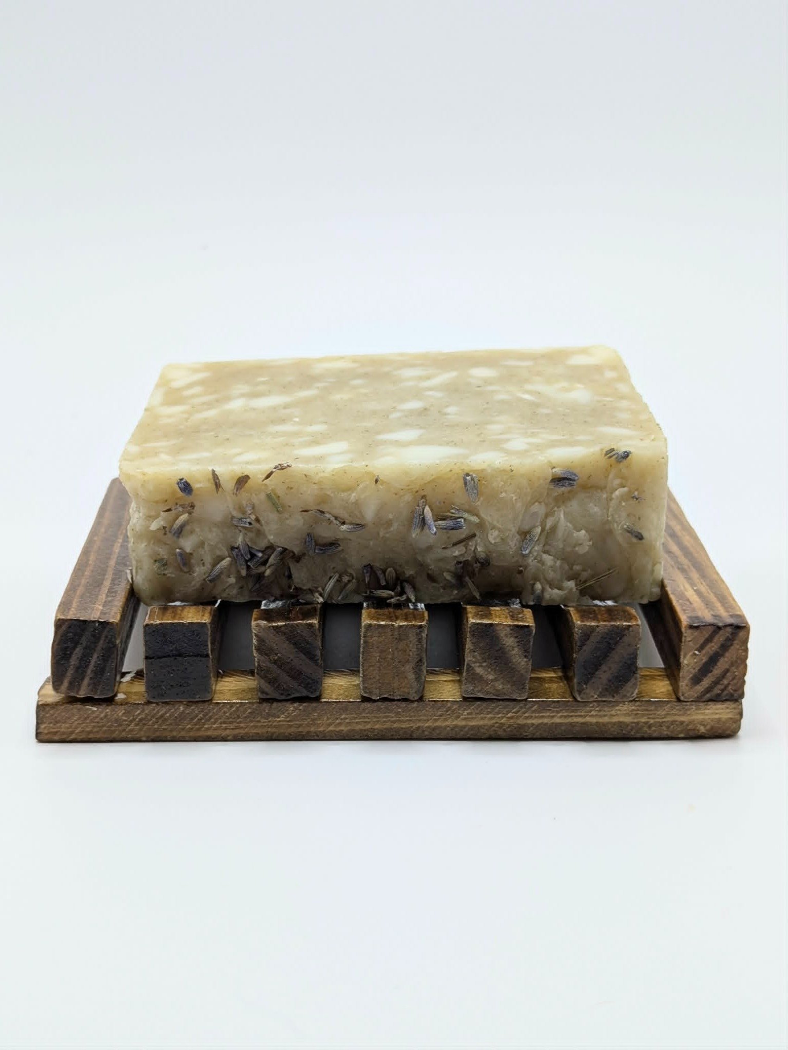 🧼 Handcrafted Soap & Wooden Soap Rest Set product image (2)