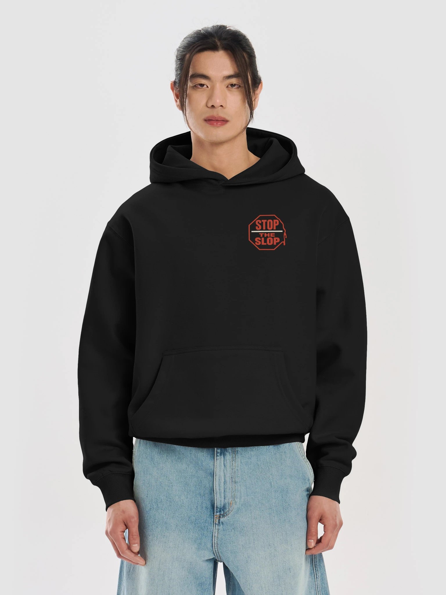 Stop the Slop: Trash Conveyor | Box Hoodie product image (17)