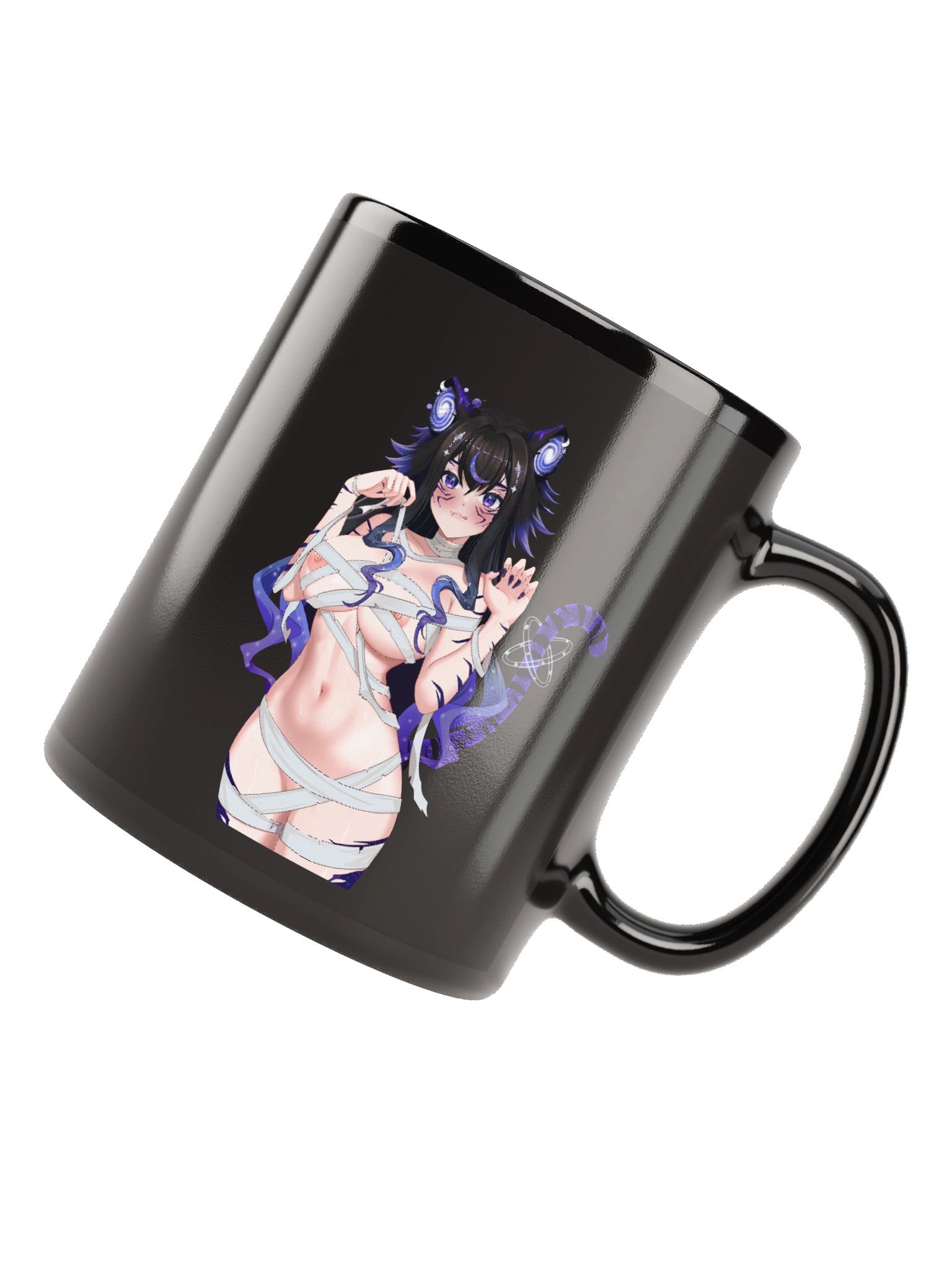 Spicy++ Mummy Moona no Background | Black Glossy Mug product image (7)