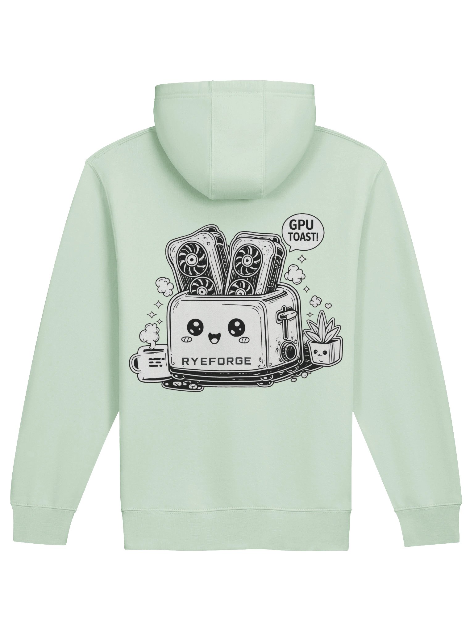 Extra Toasty! (Zip-Up) Seafoam product image (2)