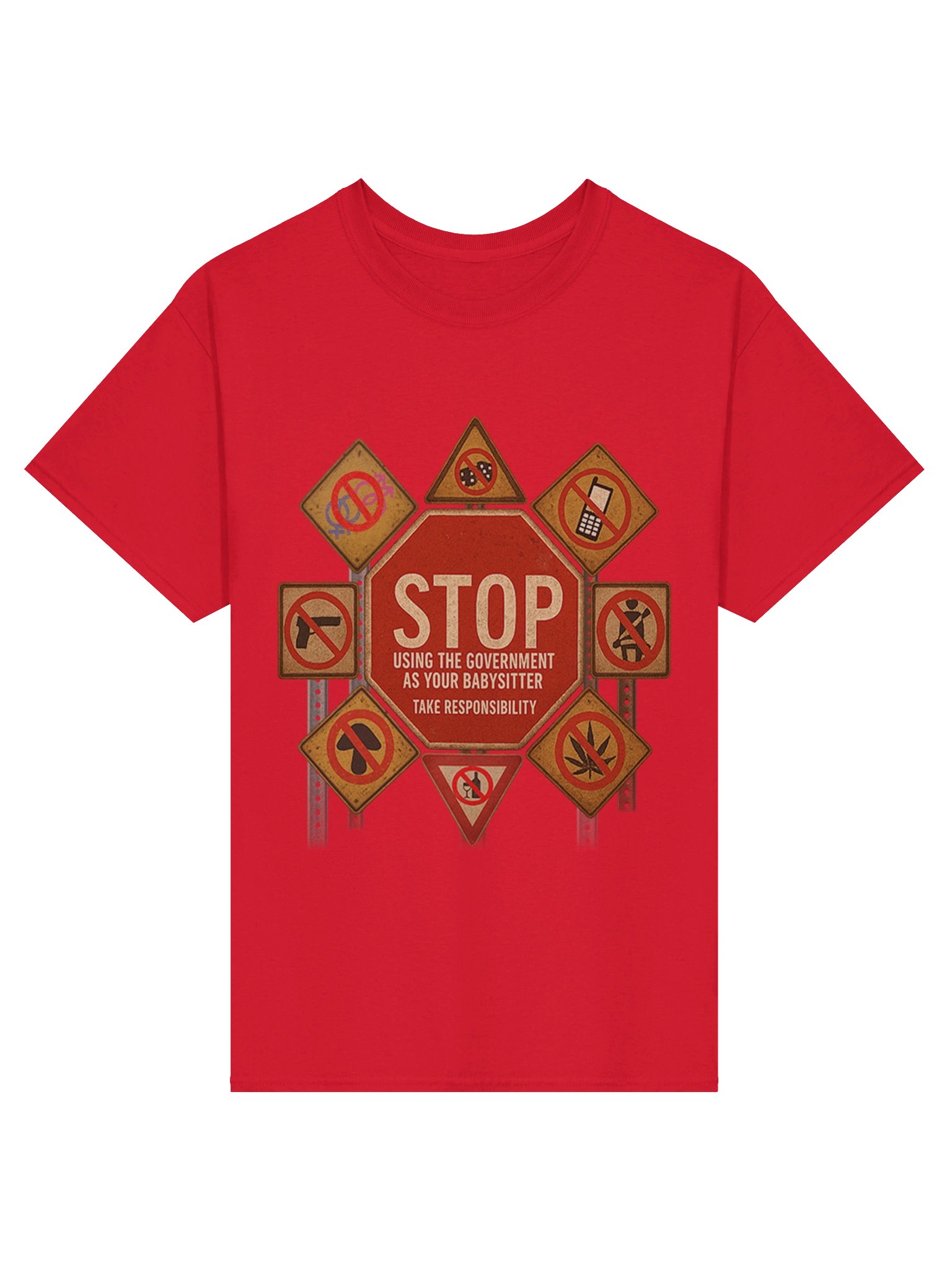 STOP Using Government As Your Babysitter Tee product image (37)