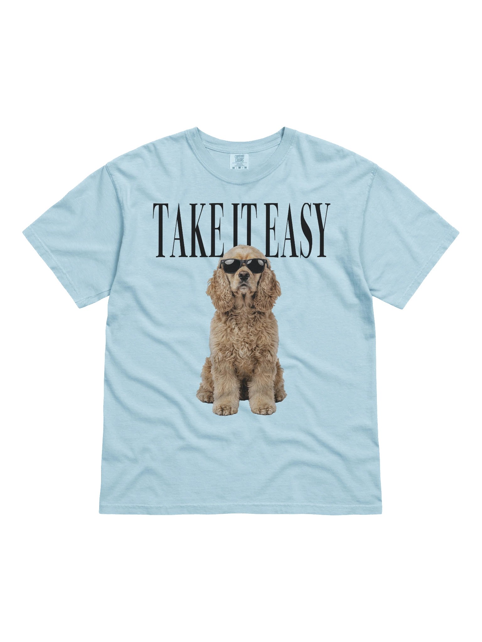 Take It Easy '90s Pop Vintage-Style T-Shirt for American Cocker Spaniel(Fawn) Owners product image (4)