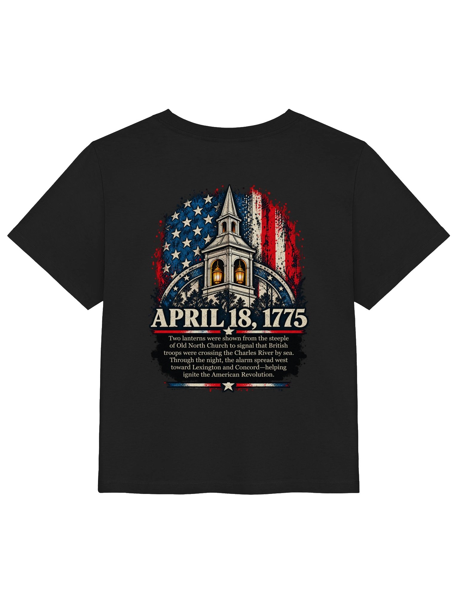 1775 Supply Company — April 18, 1775 — History Series — Women’s Tee product image (2)