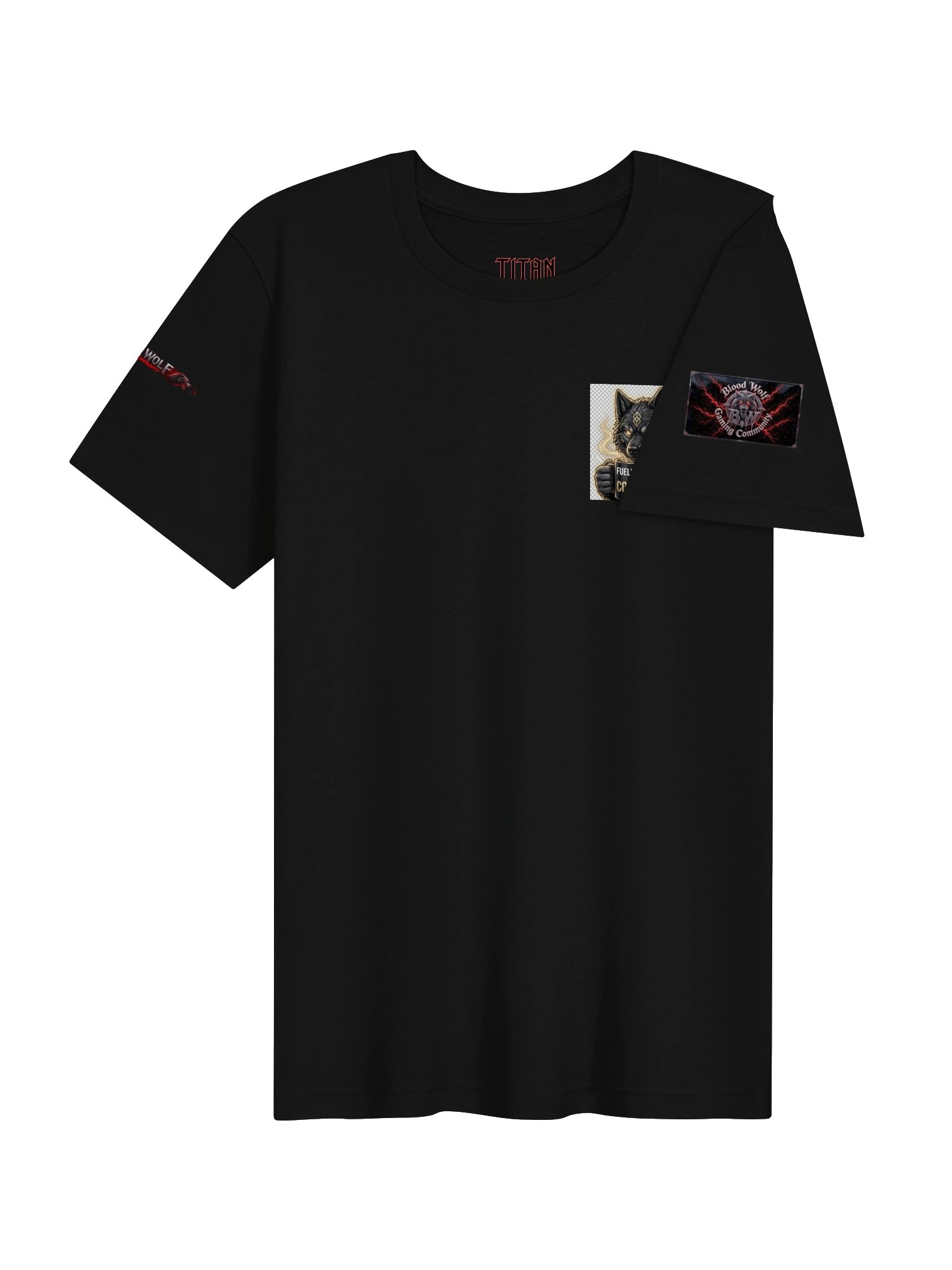 Fueled by Coffee Wolf Tee product image (34)