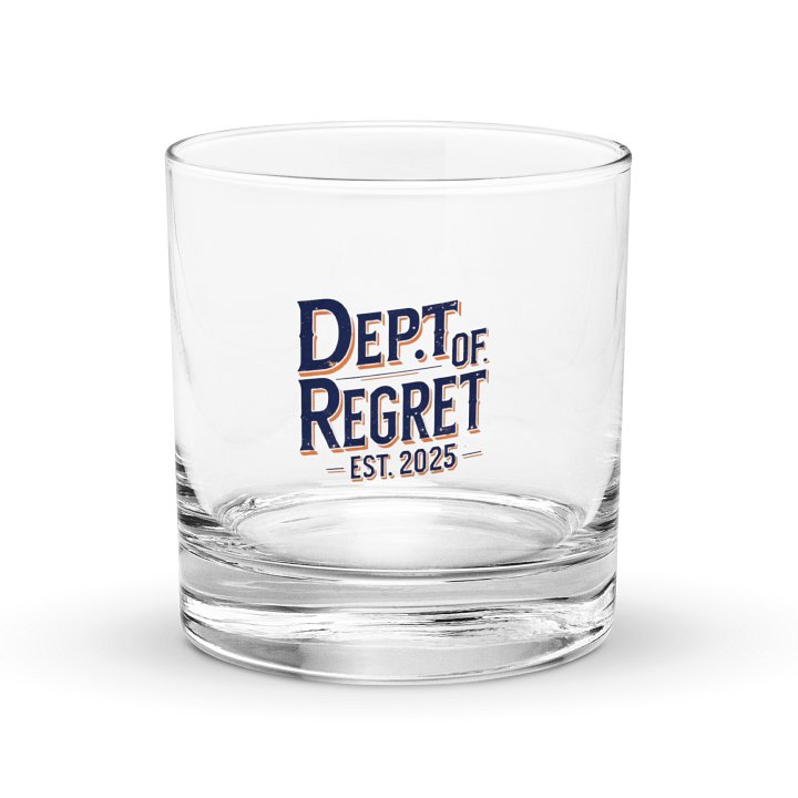 DEPT. OF REGRET Rocks Glass product image (1)