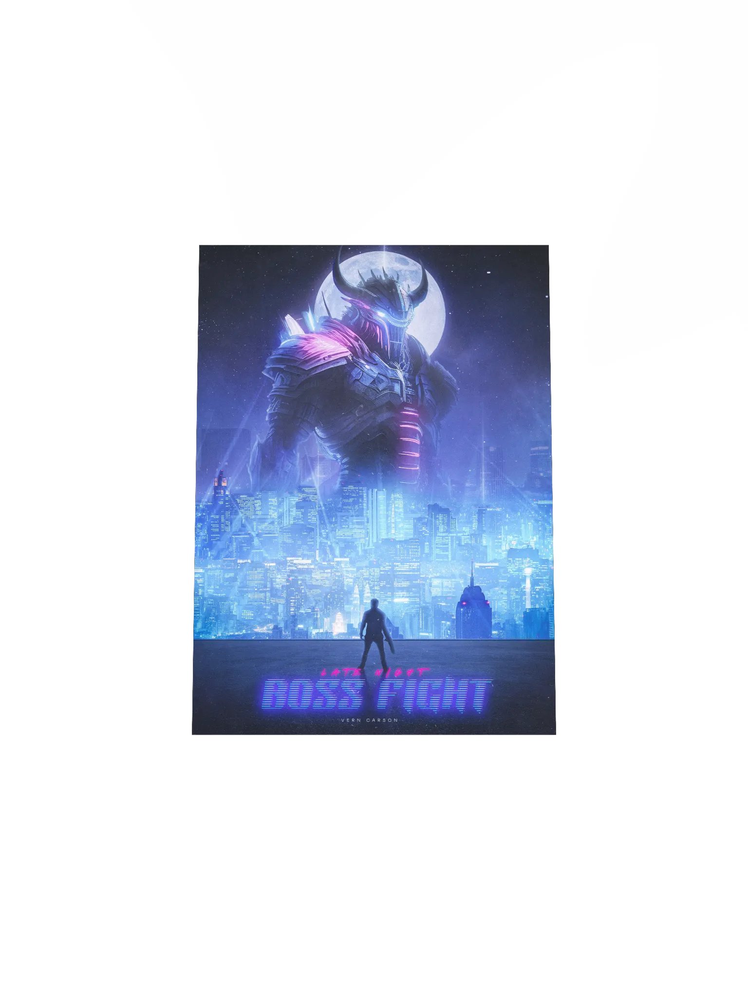 Late Night Boss Fight - Poster product image (4)