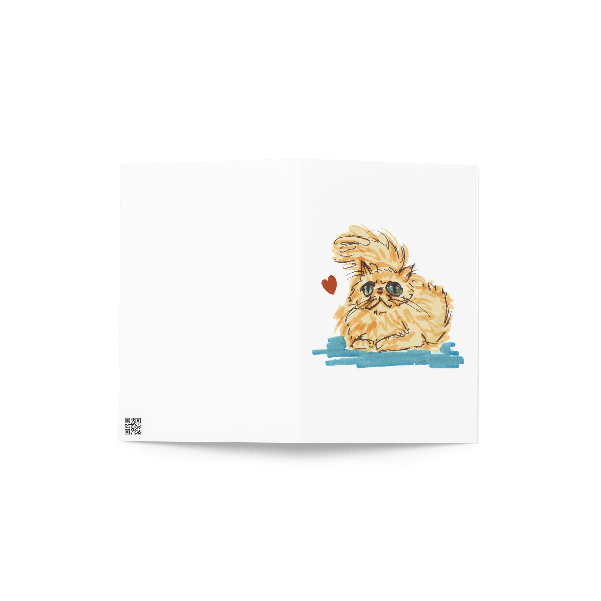 Ginger Cat Card product image (4)