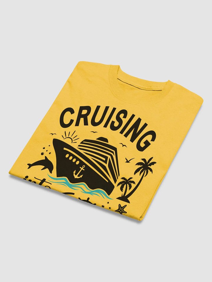 Cruising Into 60th Birthday Gildan 5000 Heavyweight T-Shirt (Daisy) product image (2)