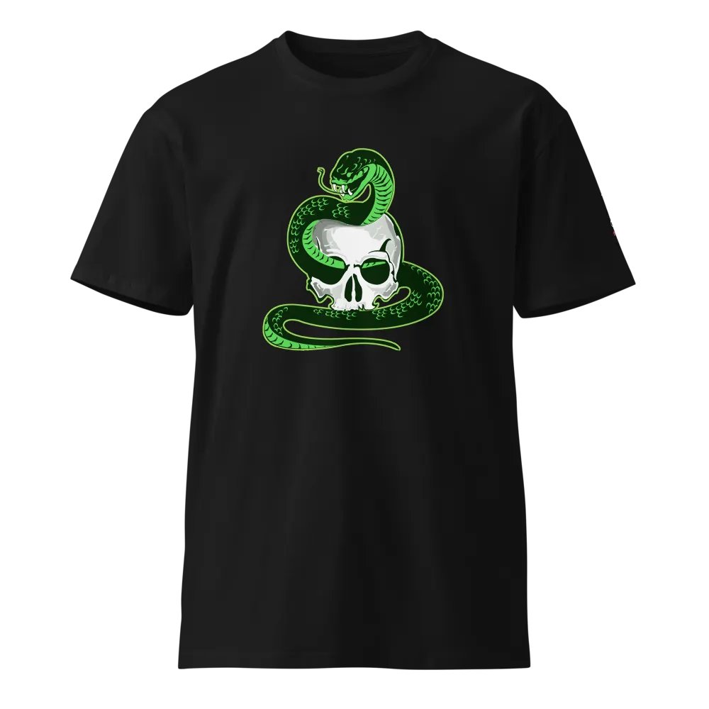 Green Snake & Skull product image (1)
