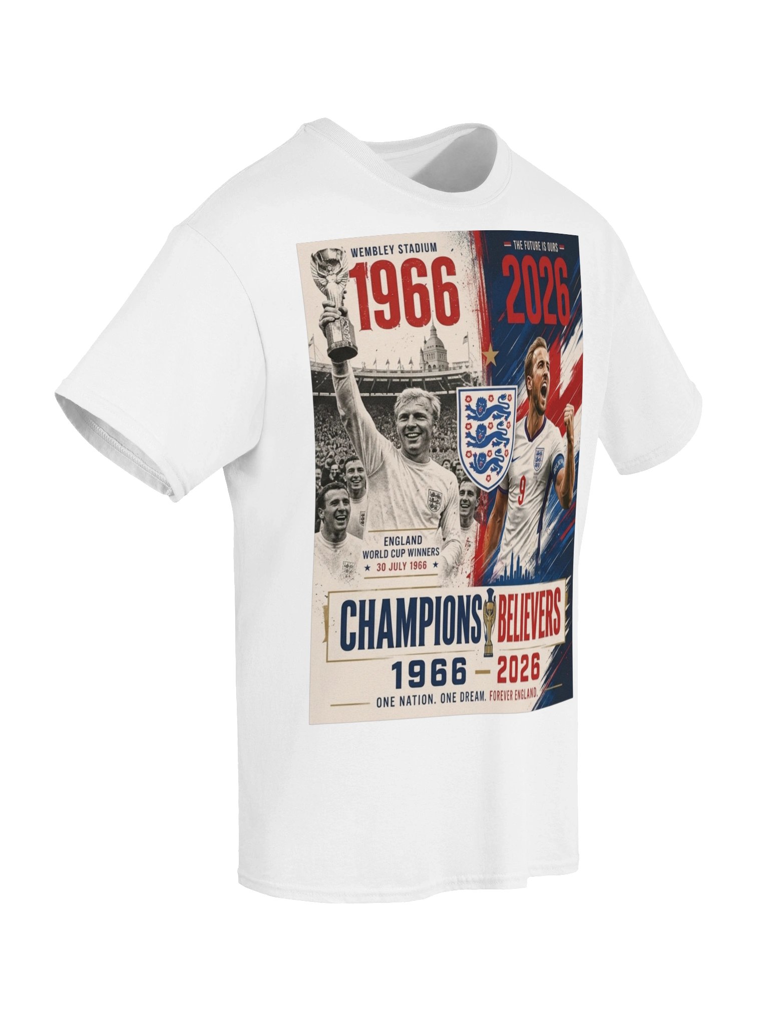England Soccer Graphic Shirt | 1966-2026 World Cup Fan Tee product image (6)