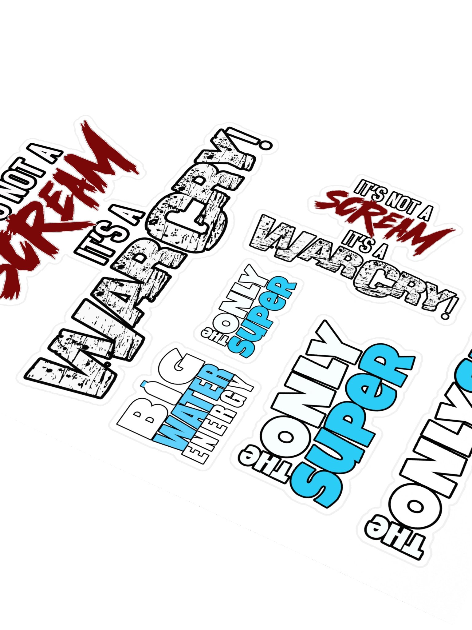 It's not a Scream, It's a WarCry! - Sticker Pack product image (3)