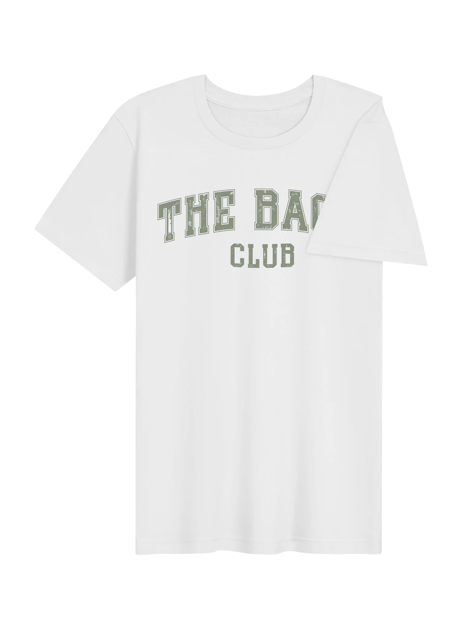 The Batch Crew T-Shirt | Minimalist Bridal Tee Sage product image (4)