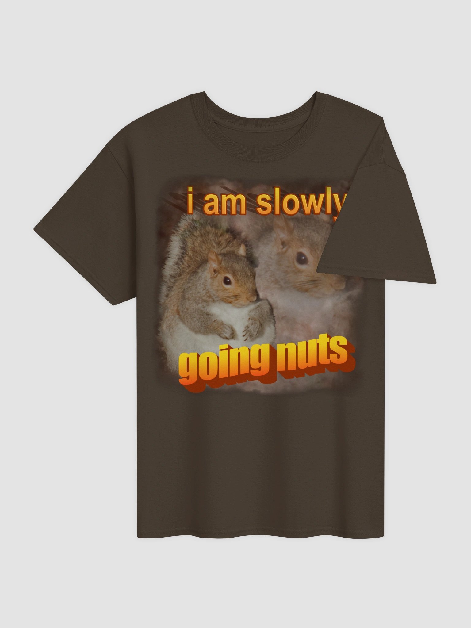 I am slowly going nuts Squirrel T-shirt product image (5)