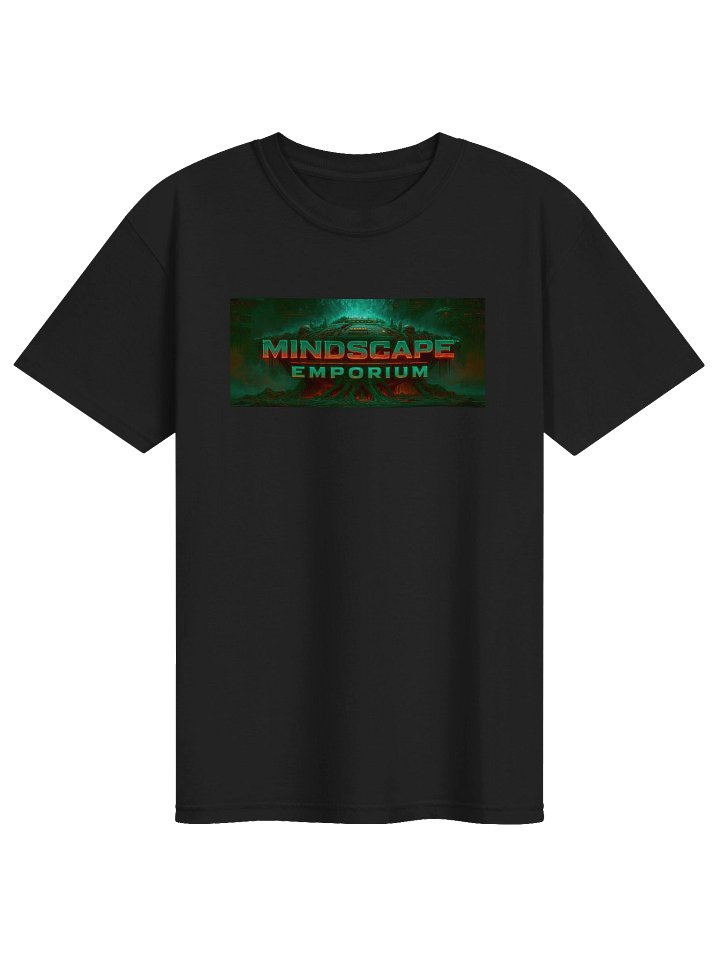 Mindscape Emporium – Bio-Mechanical Archive Core T-Shirt | Sci-Fi Artifact Design | Futuristic Realmwear product image (4)