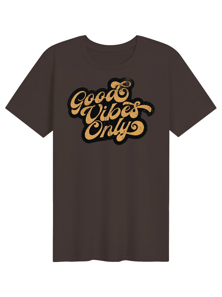 Good Vibes Only with Outline T-Shirt product image (101)
