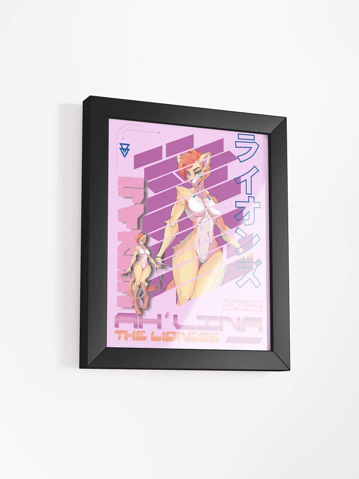 Framed Ah'lina Poster product image (12)