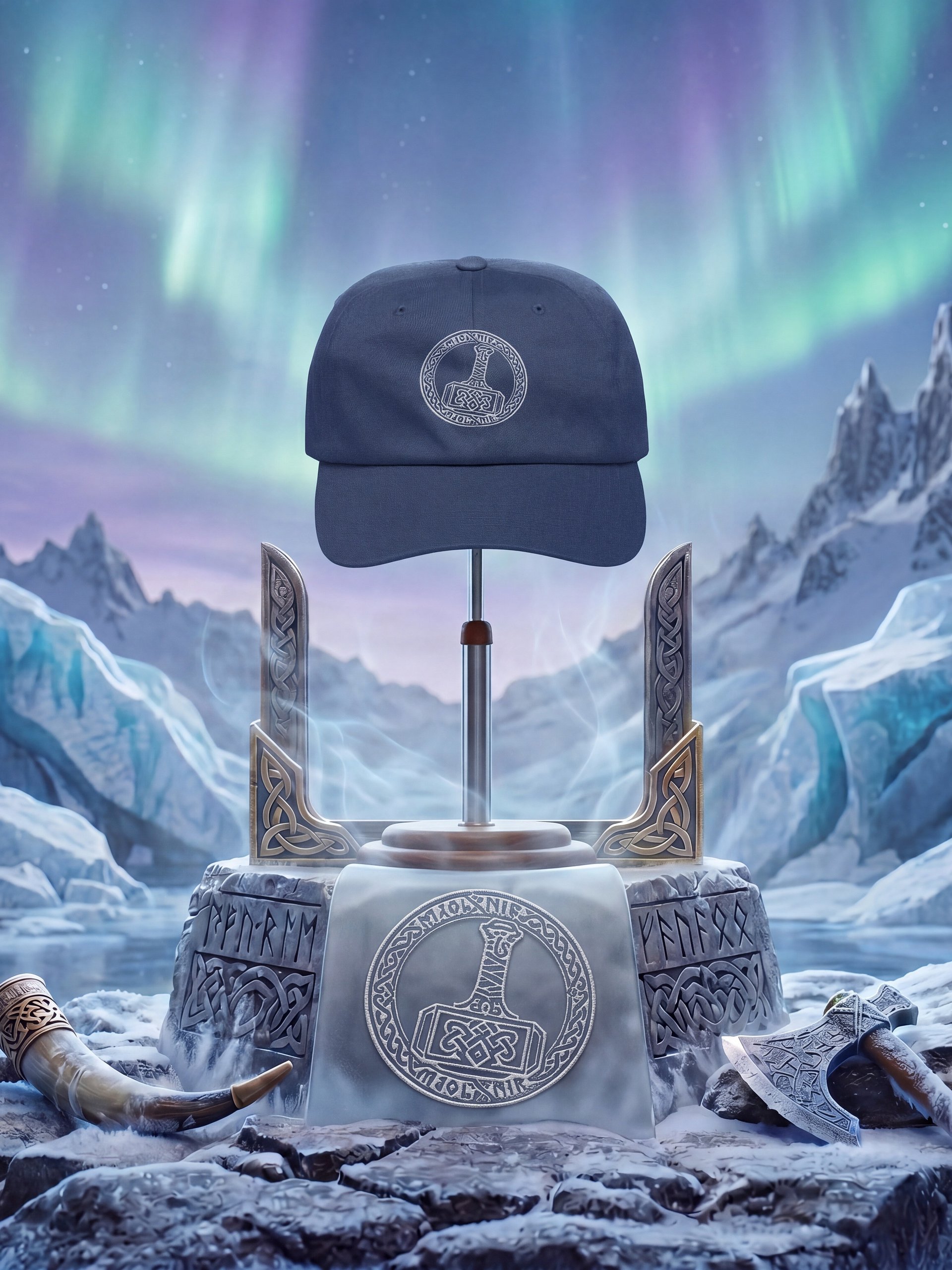 Mjolnir Embroidered Cap product image (2)