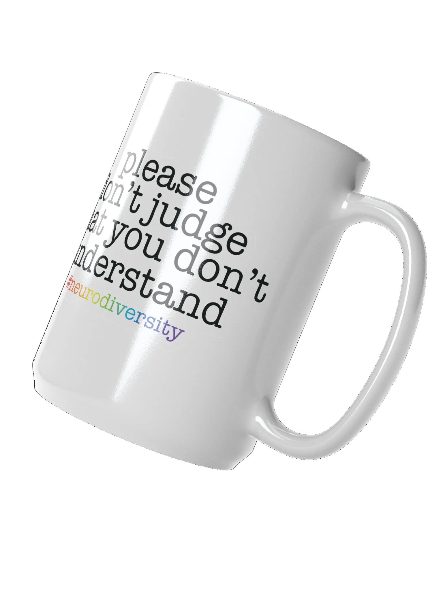 Please Don't Judge Tall Mug product image (2)