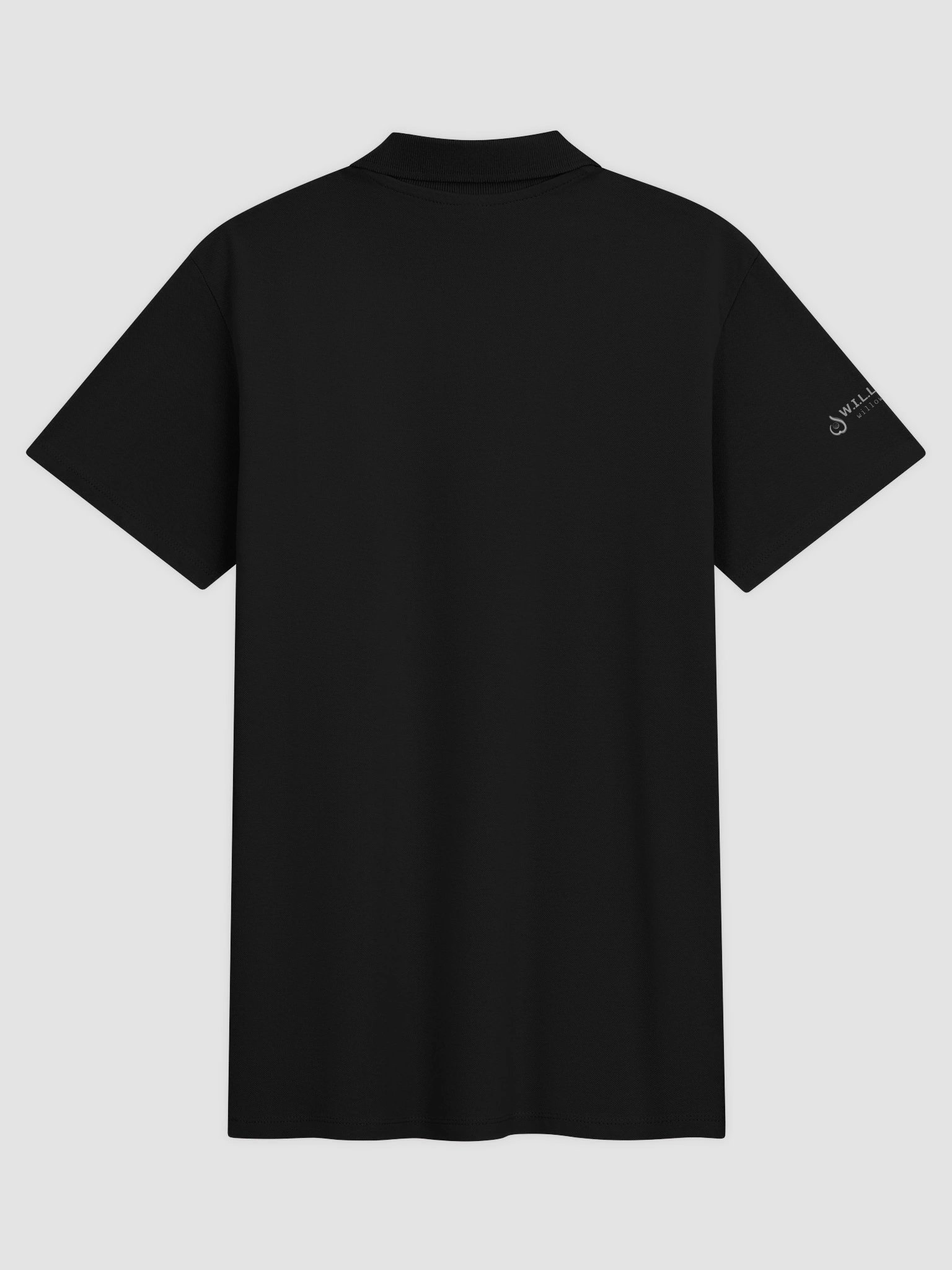 WILLOWISP Grey Polo Tee product image (2)