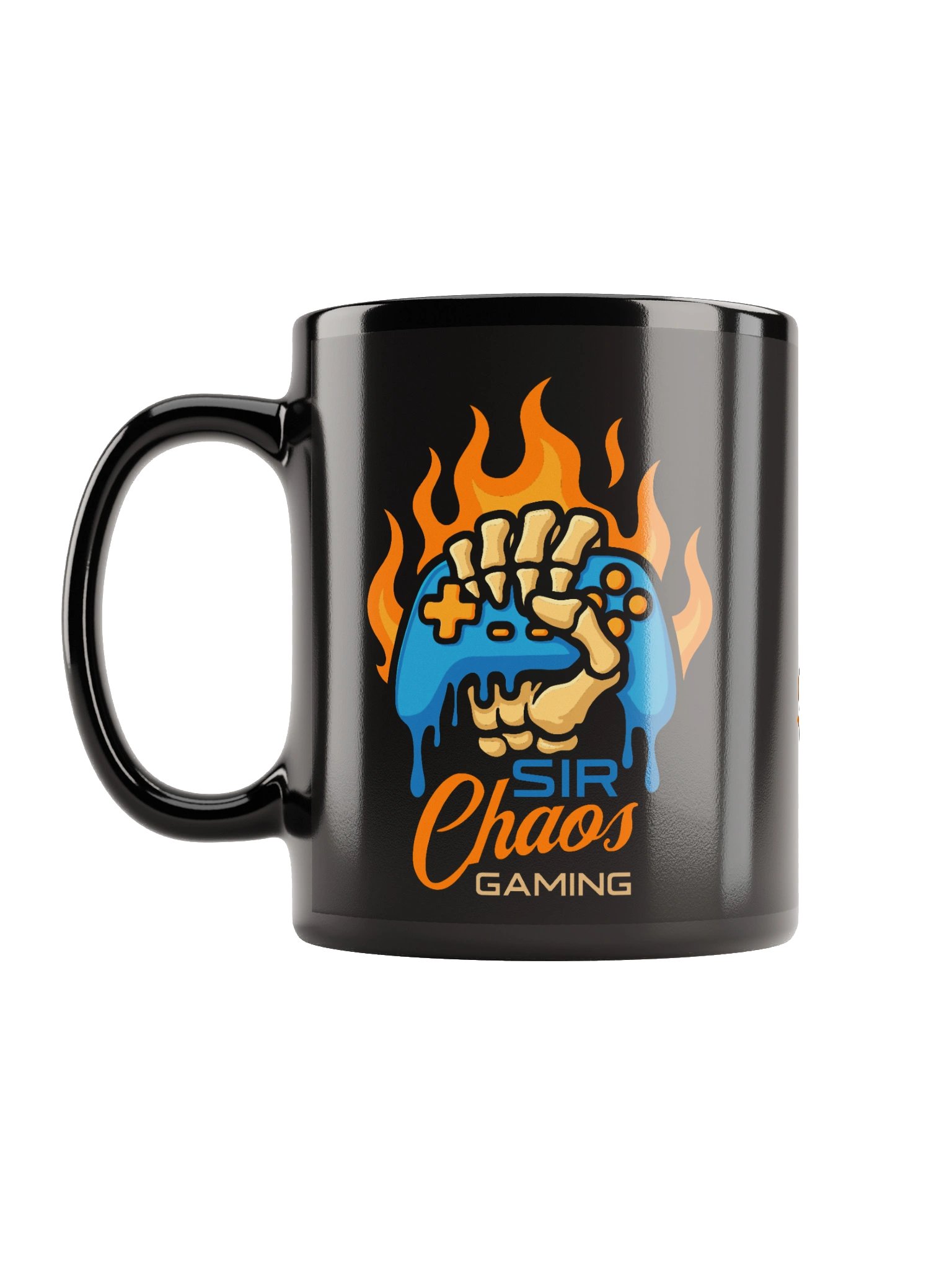 Sir Chaos Gaming Controller Logo Black Mug product image (11)