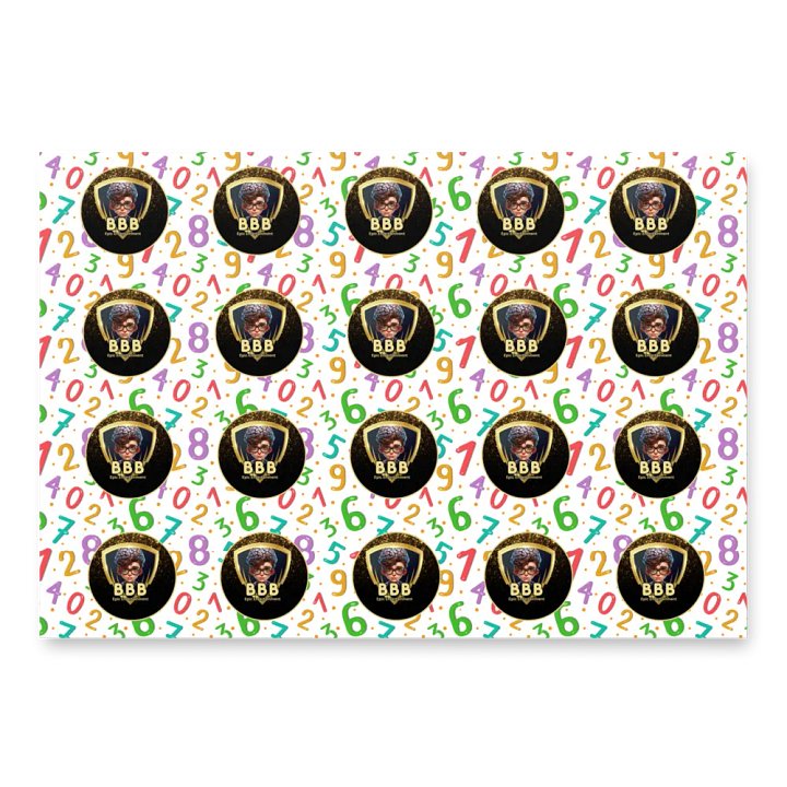 Brain Benders Banter Wrapping Paper product image (2)