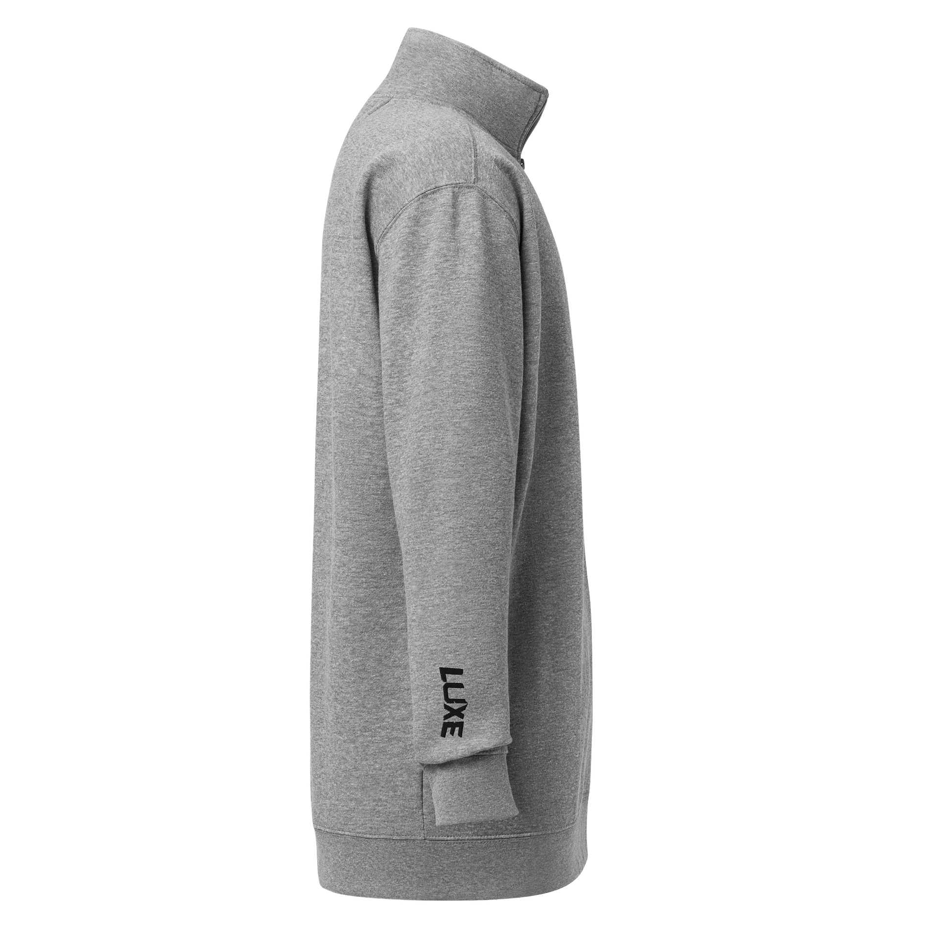 LUXE Embroidered Fleece Quarter-Zip - Light product image (4)