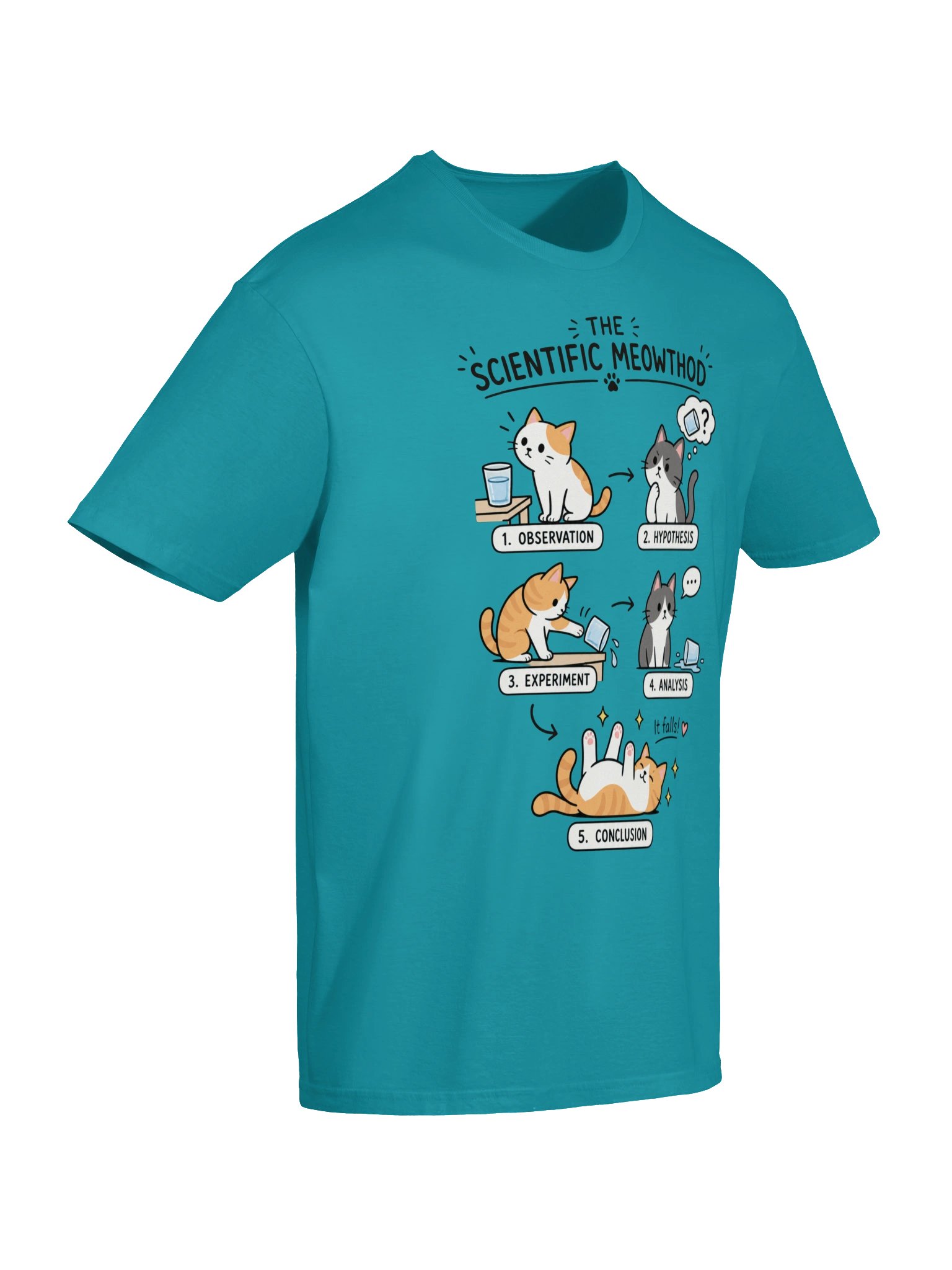 Scientific Meowthod – Funny Cat Science Graphic product image (6)