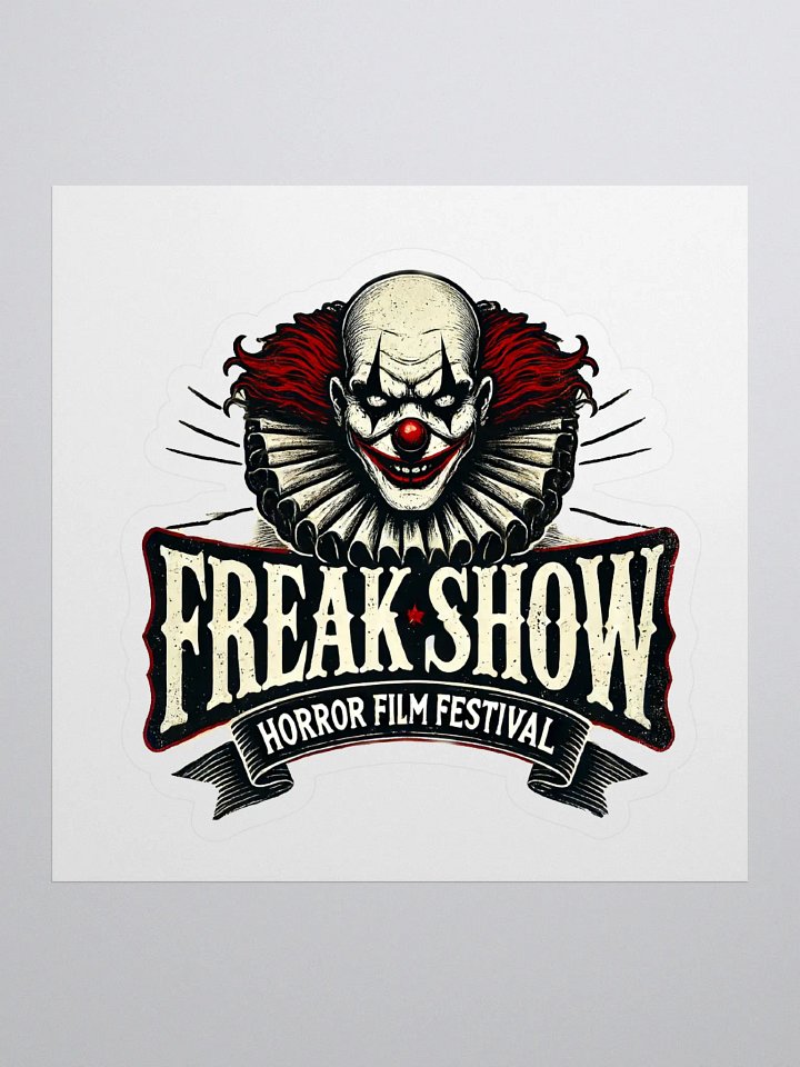 FREAK SHOW Horror Film Festival Stickers product image (1)
