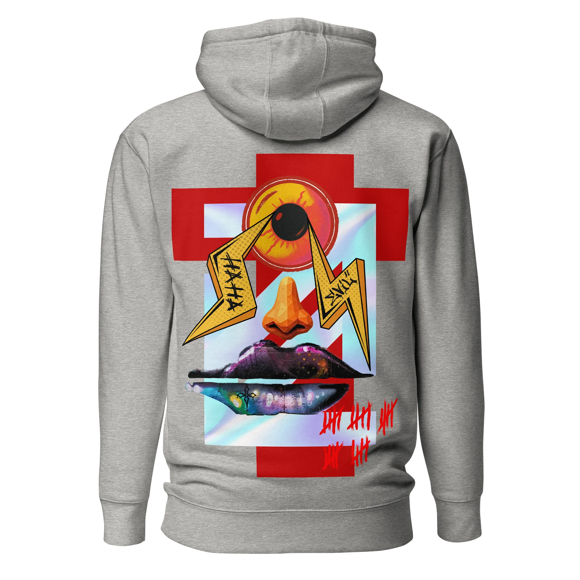 Haha Evil Premium Hoodie product image (1)
